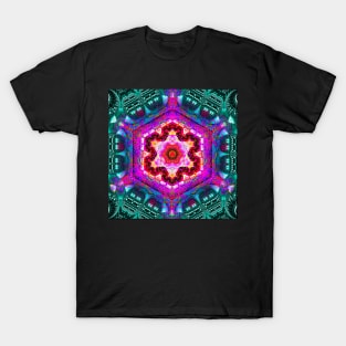 Metatronic Motion - Teal Flux T-Shirt